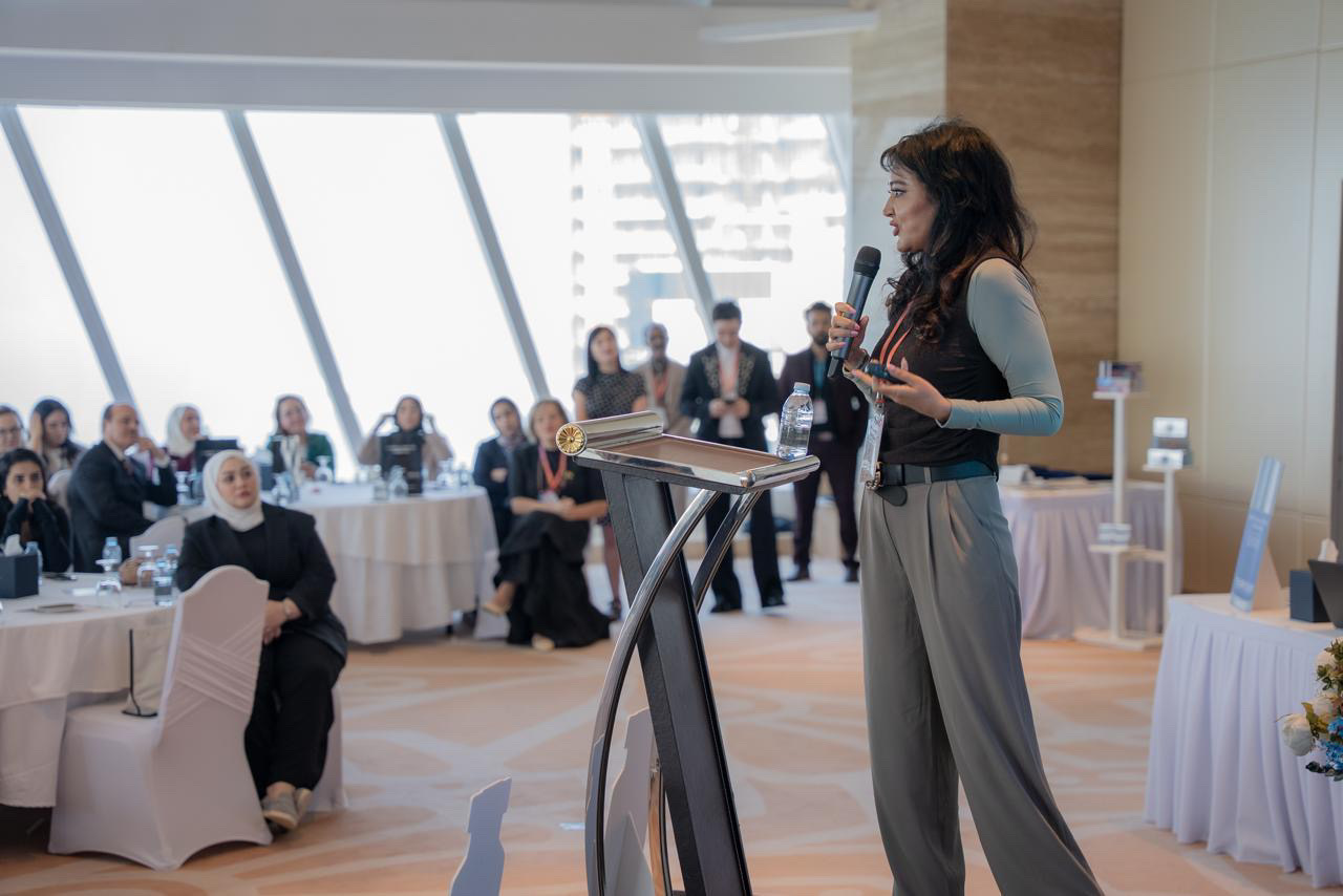 Dr. Shuba Dharmana presenting at CyneFill and Natinuel Summit 2025